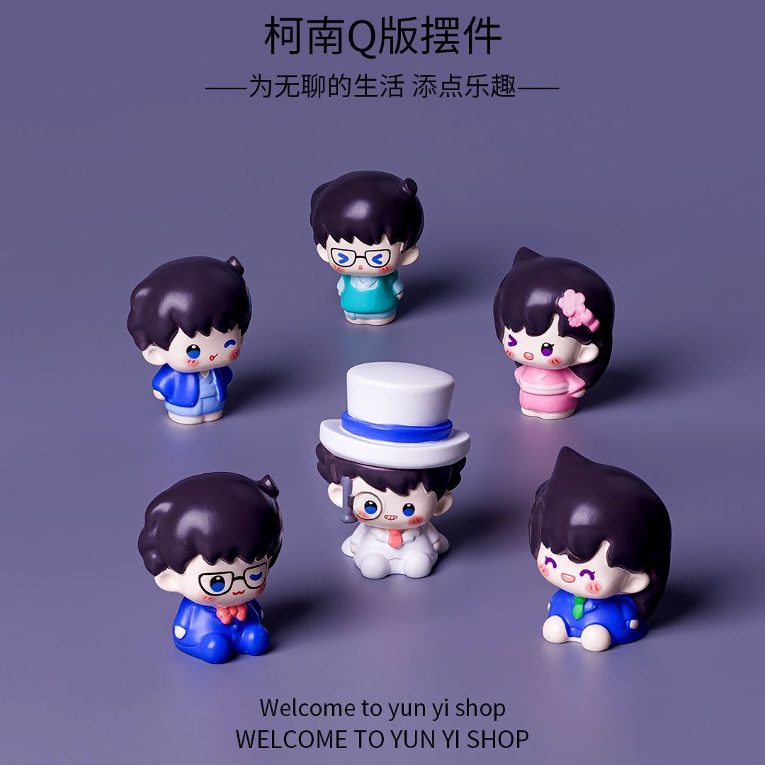 Detective Conan Mini Resin Bea - Home Decor Reviews ulasan dan harga
