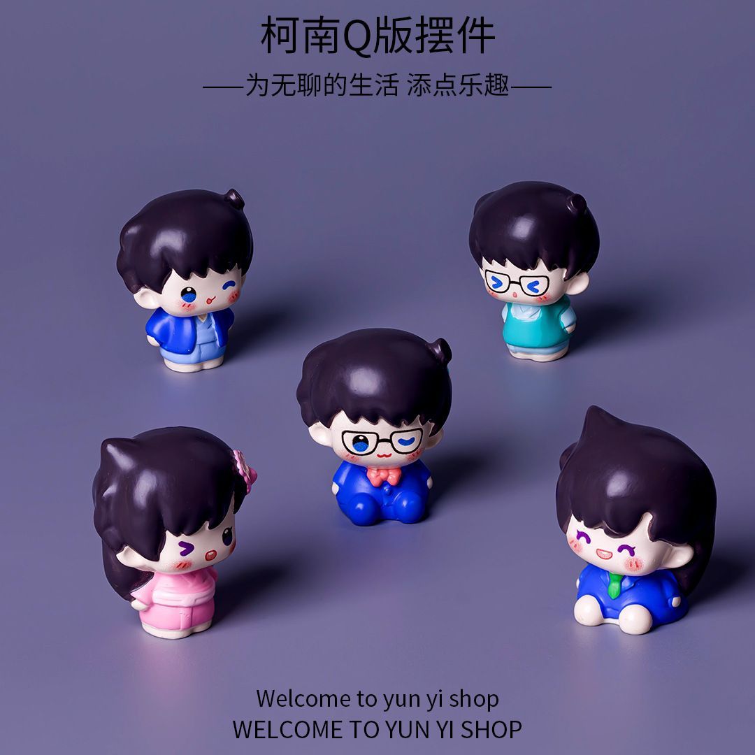 Detective Conan Mini Resin Bea - Home Decor Reviews ulasan dan harga