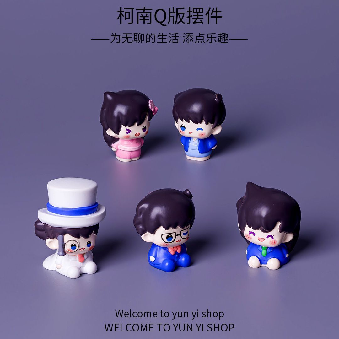 Detective Conan Mini Resin Bea - Home Decor Reviews ulasan dan harga
