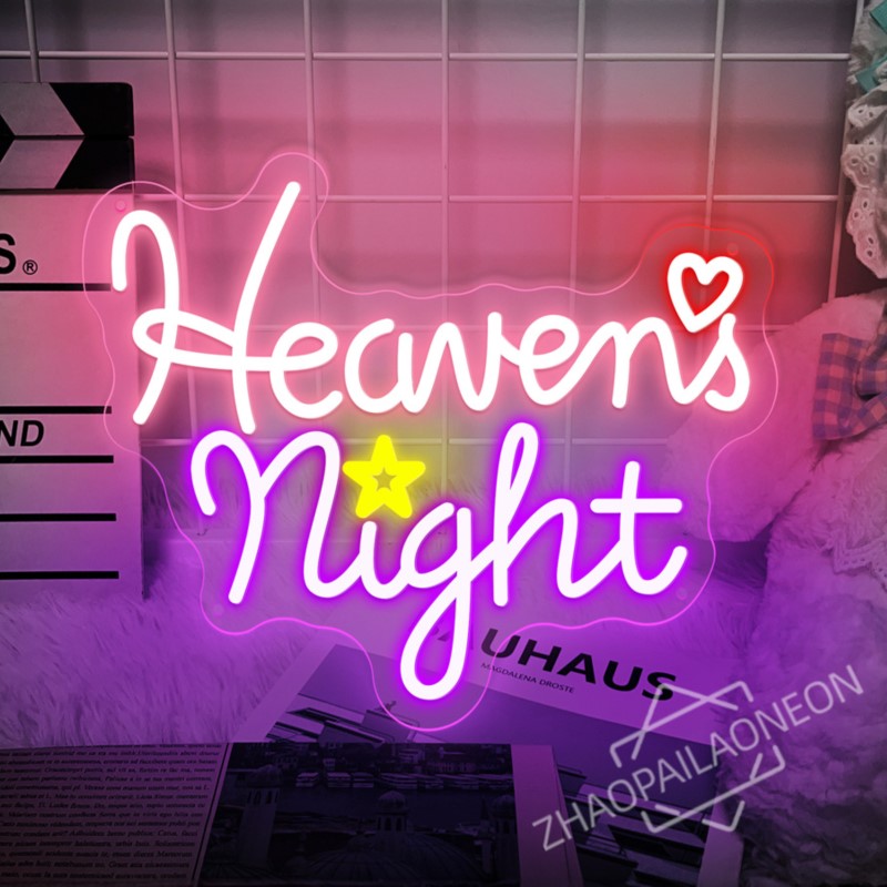Heavens Night Neon Signs Game  - Home Decor Nearby ulasan dan harga