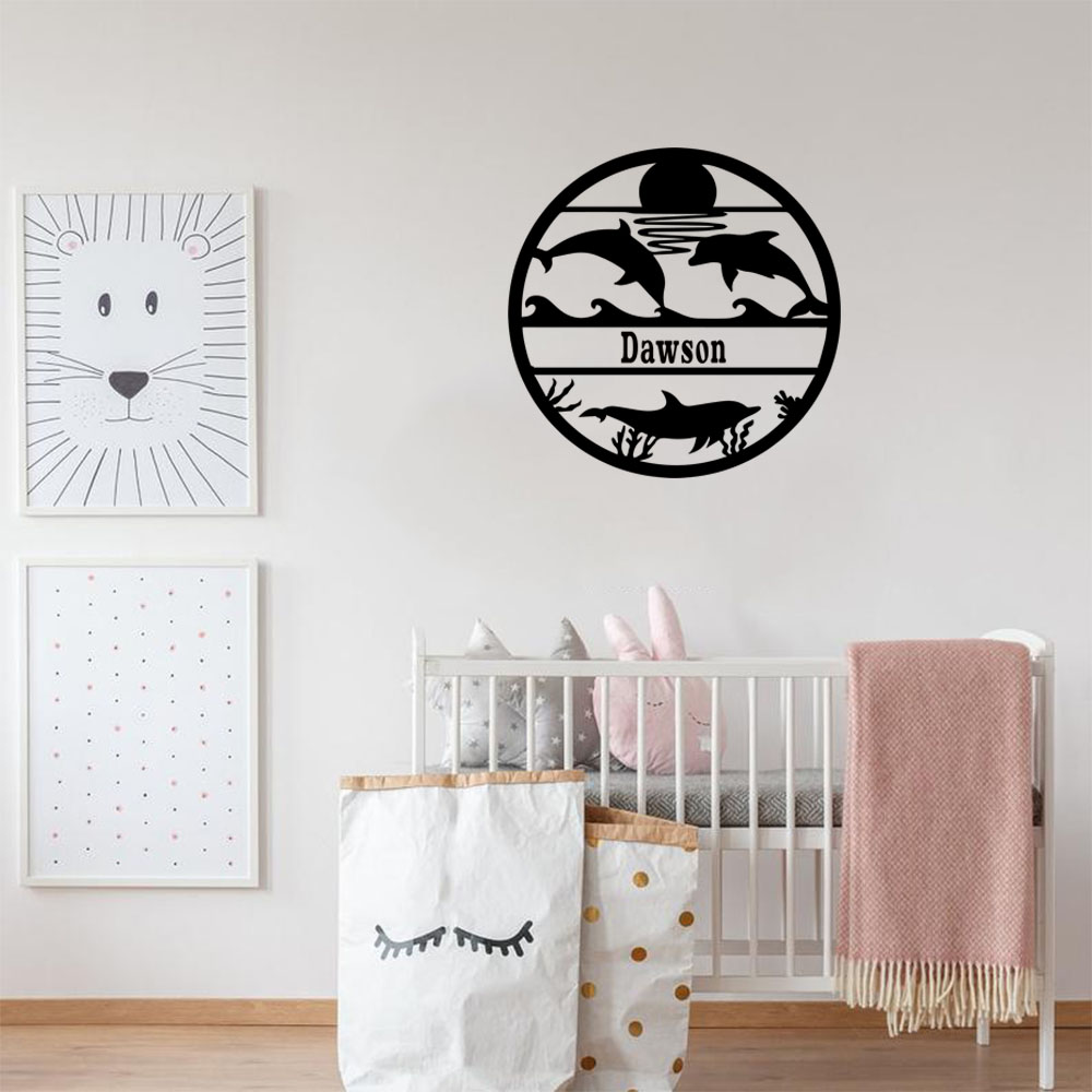 1PC NEW Dolphin Customizable N - Home Decor Wall Tiles ulasan dan harga