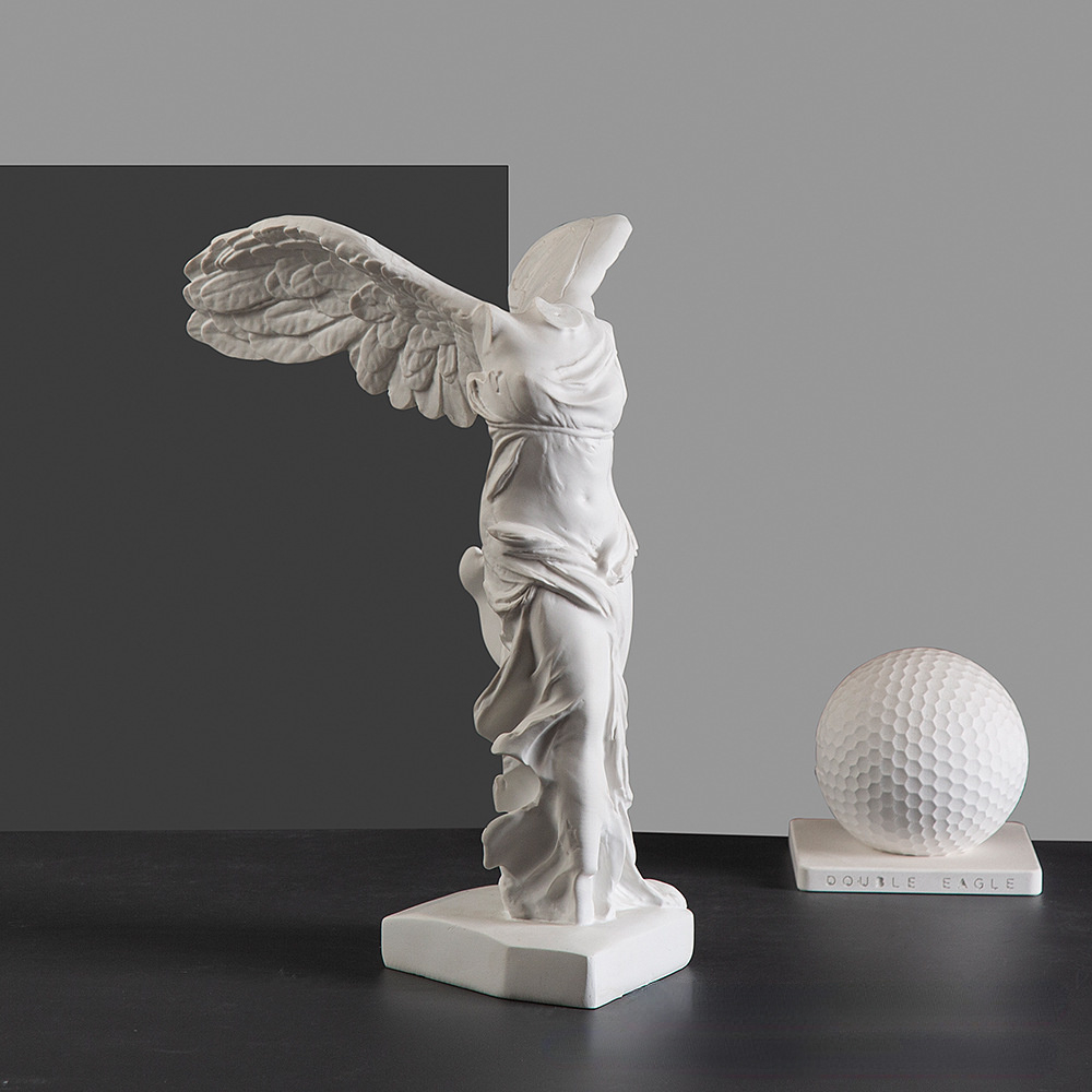 Greek Victory Goddess Statue w - Victory Home Decor ulasan dan harga