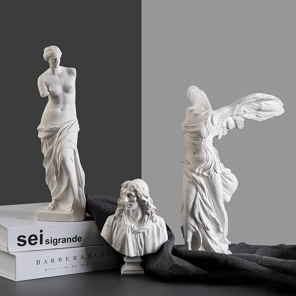 Greek Victory Goddess Statue w - Victory Home Decor ulasan dan harga