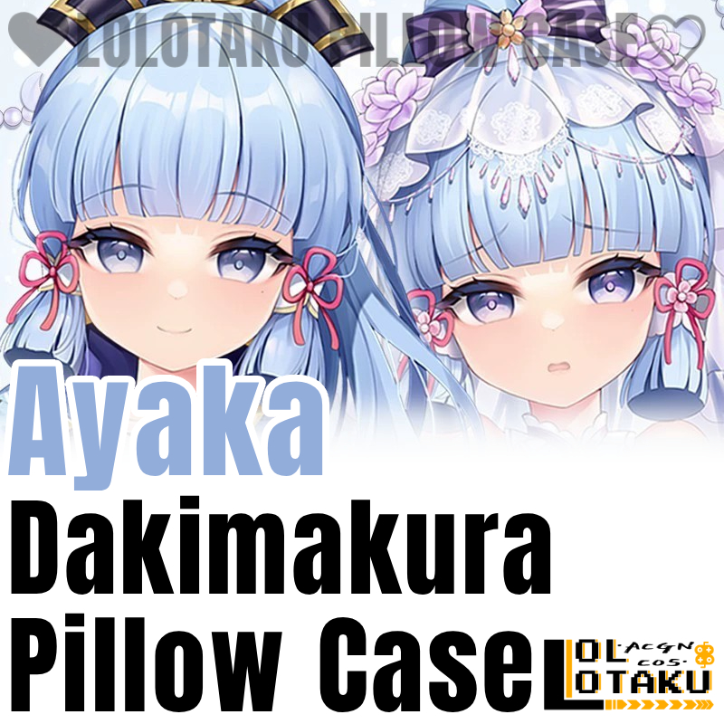 Ayaka Dakimakura Genshin Impac - Home Decor Games ulasan dan harga