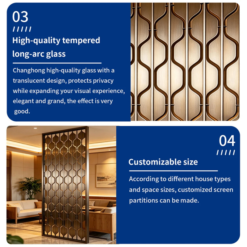 custom.Modern Design Stainless - Room Divider Screen ulasan dan harga