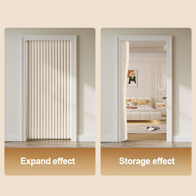 Folding Accordion Door Curtain - Room Divider Screen ulasan dan harga
