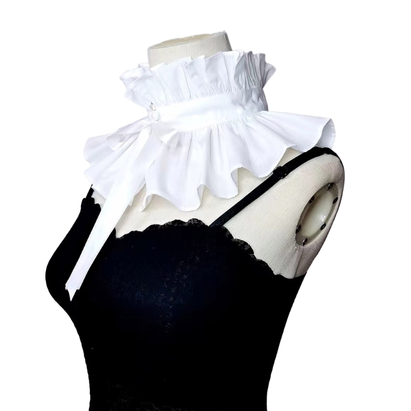 Victorian Collar Ruffled Colla - Victory Home Decor ulasan dan harga