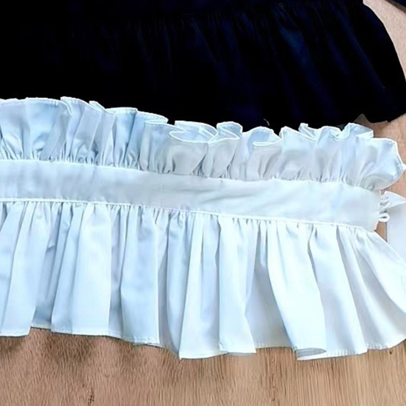 Victorian Collar Ruffled Colla - Victory Home Decor ulasan dan harga