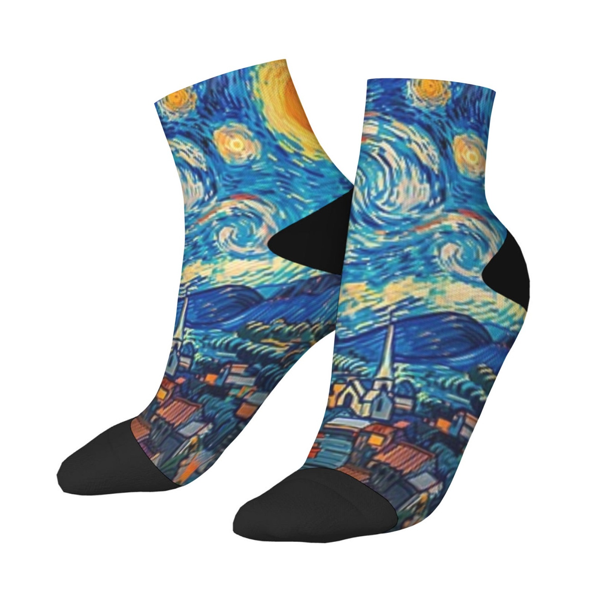 1 Pairs Men Retro Abstract Art - Abstract Oil Painting ulasan dan harga
