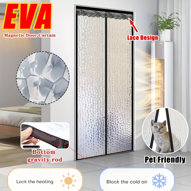 Magnetic EVA Thermal Door Curt - Room Divider Screen ulasan dan harga