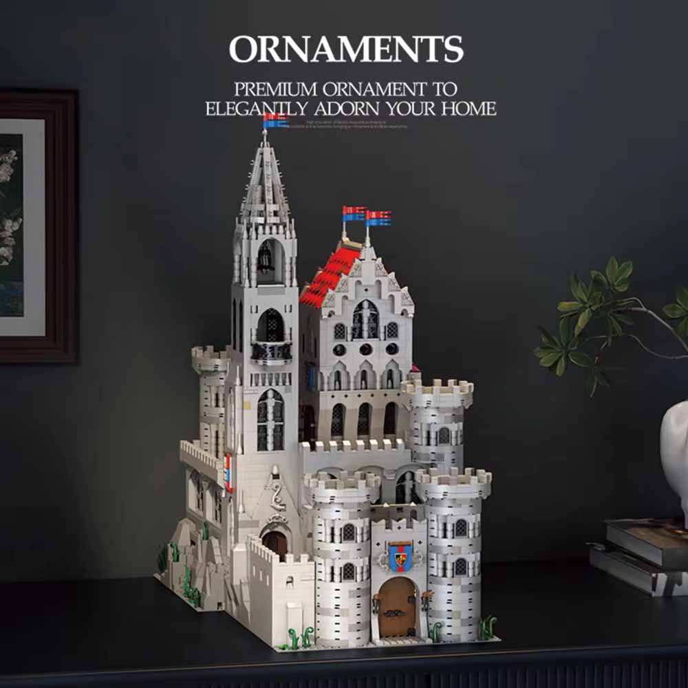 3999PCS Medieval King's Castle - Home Decor Medieval ulasan dan harga