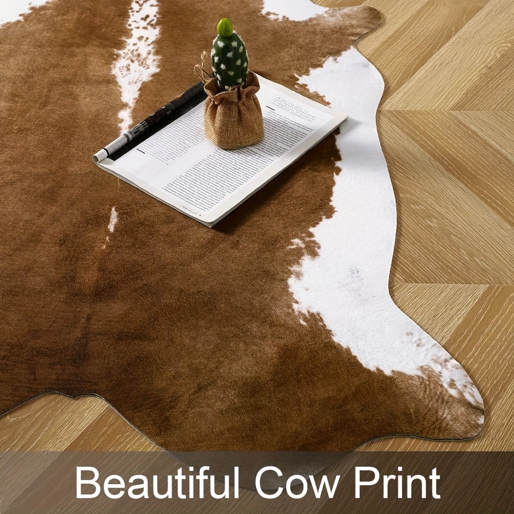 American Style Faux Fur Cowhid - Cowhide Rug Faux ulasan dan harga