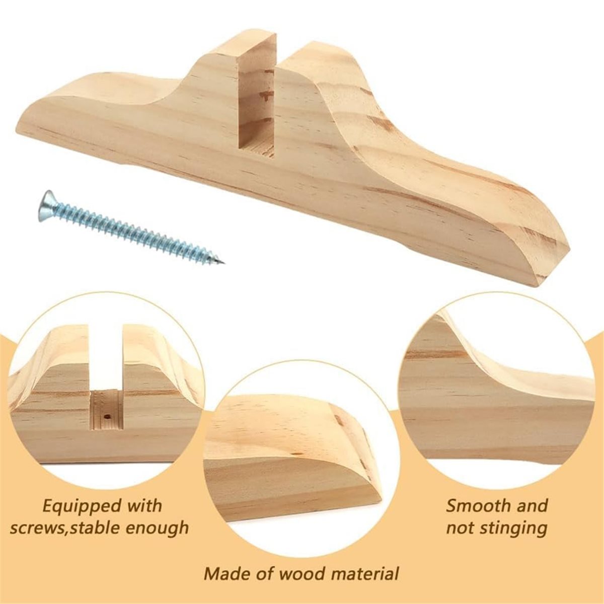PHONE&GEAR 4pcs Wooden Room Di - Room Divider Screen ulasan dan harga