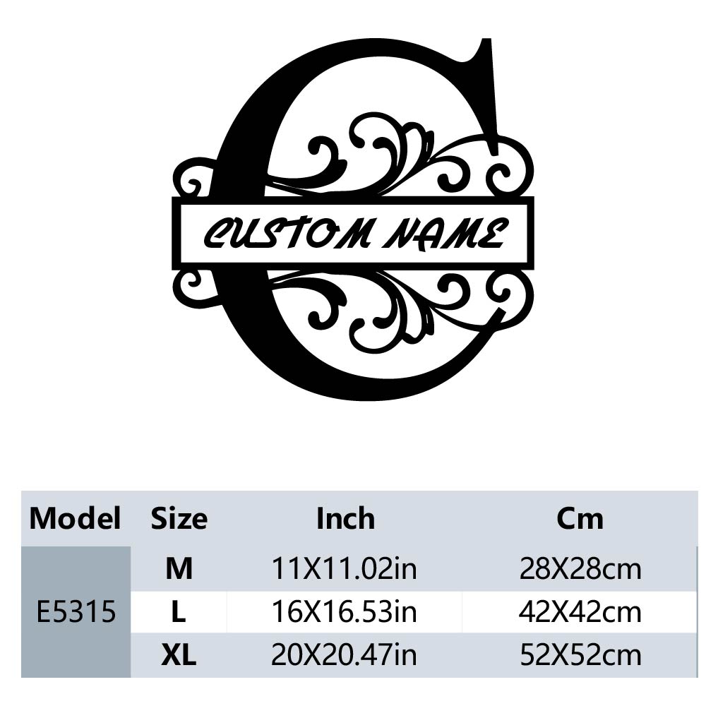 1PC Romantic Letter C Custom T - Home Decor Wall Tiles ulasan dan harga