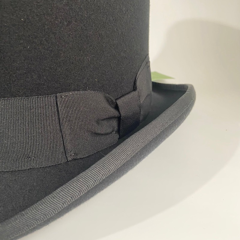 Black Wool Felt Top Hat Men's  - Victory Home Decor ulasan dan harga