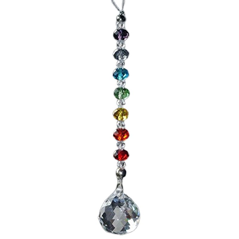 1PCS 20mm Crystal Ball Prism C - Crystal Sun Catcher ulasan dan harga