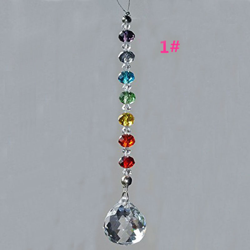 1PCS 20mm Crystal Ball Prism C - Crystal Sun Catcher ulasan dan harga