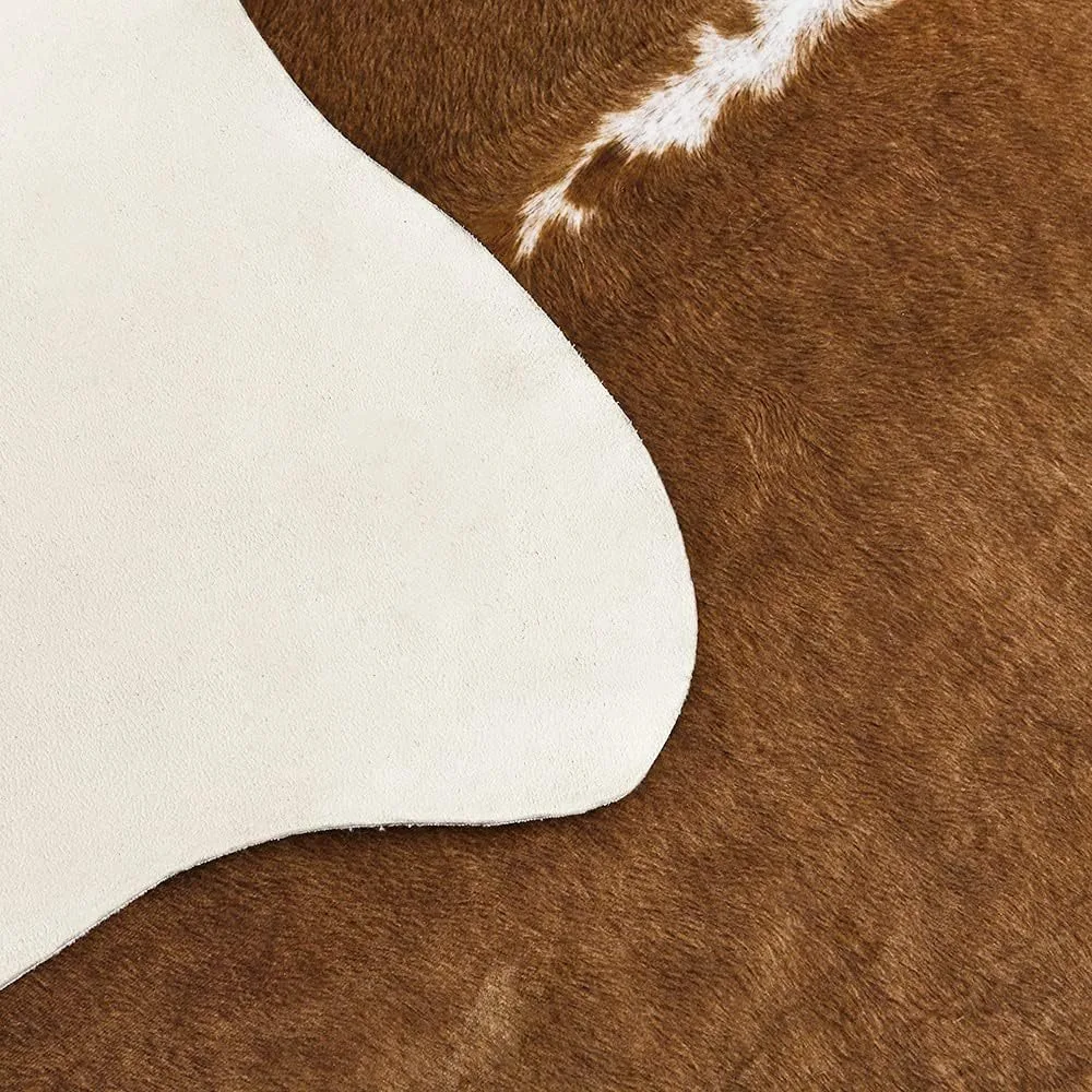 Premium Cow Print Faux Hide Ru - Cowhide Rug Faux ulasan dan harga