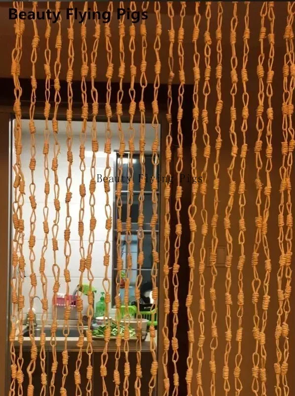Corn Leaves Door Curtains Stra - Room Divider Screen ulasan dan harga