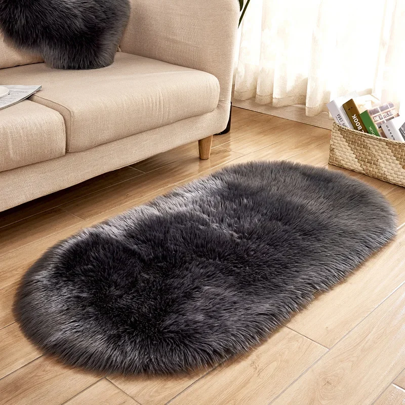 Luxury Faux Fur Rug Large Soft - Cowhide Rug Faux ulasan dan harga