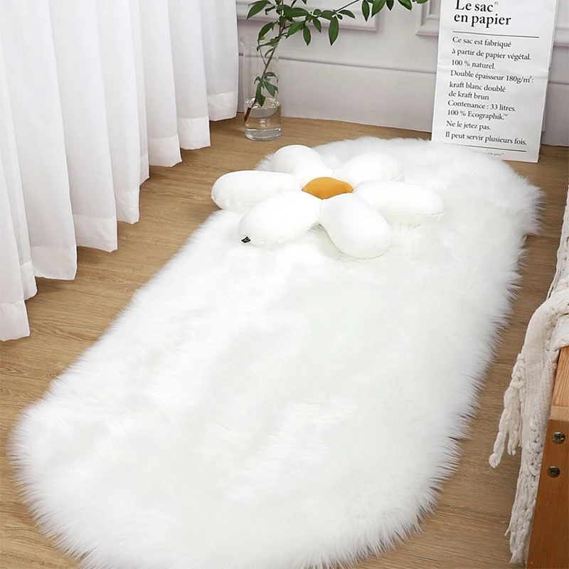 Luxury Faux Fur Rug Large Soft - Cowhide Rug Faux ulasan dan harga